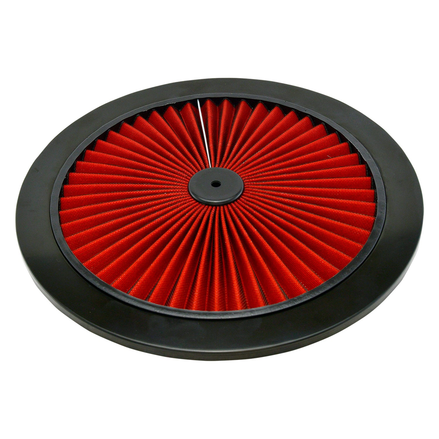 Specialty Products chrome - Archived 7110A Air Cleaner Top 14in Flow-Thru Red Filter Specialty Products chrome - Archived 7110A