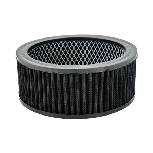 Specialty Products chrome - Archived 7135BK Air Filter Element Wash able Round 6-1/2 x 2-1/2 Specialty Products chrome - Archived 7135BK