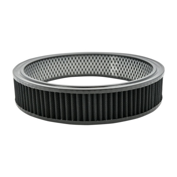 Specialty Products chrome - Archived 7136BK Air Filter Element Wash able Round 10in x 2in Specialty Products chrome - Archived 7136BK