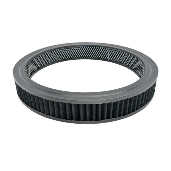 Specialty Products chrome - Archived 7142BK Air Filter Element Wash able Round 14in x 2in Specialty Products chrome - Archived 7142BK