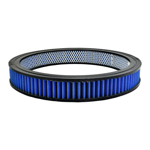 Specialty Products chrome - Archived 7142BL Air Filter Element Wash able Round 14in x 2in Specialty Products chrome - Archived 7142BL