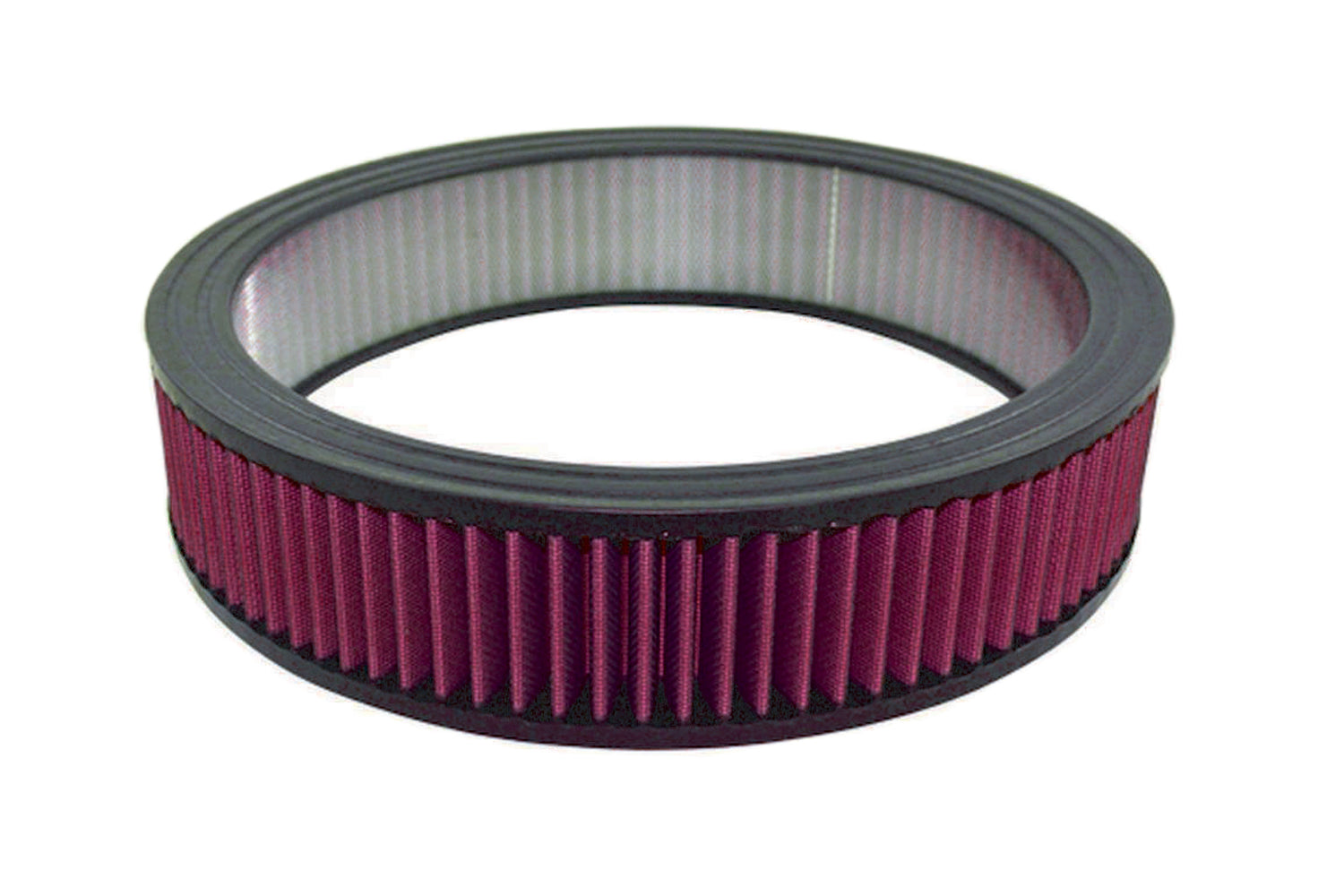 Specialty Products chrome - Archived 7143 Air Cleaner Element 14in X 3in Round with Red Specialty Products chrome - Archived 7143