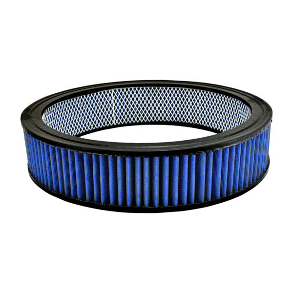 Specialty Products chrome - Archived 7143BL Air Filter Element Wash able Round 14in x 3in Specialty Products chrome - Archived 7143BL