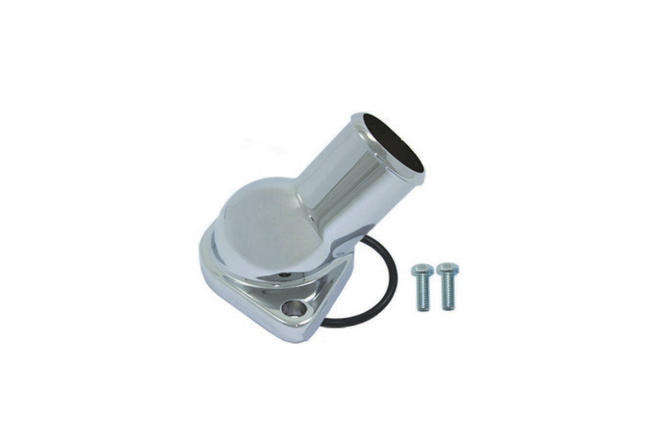 Specialty Products chrome - Archived 7287-O 55-65 Chevy V8 Steel 45 Deg Water Neck Chrome Specialty Products chrome - Archived 7287-O