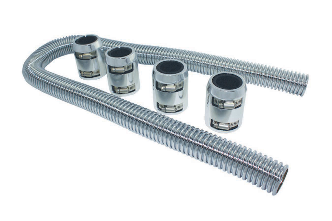 Specialty Products chrome - Archived 7354 Radiator Hose Kit 48in w/Polished Aluminum Cap Specialty Products chrome - Archived 7354