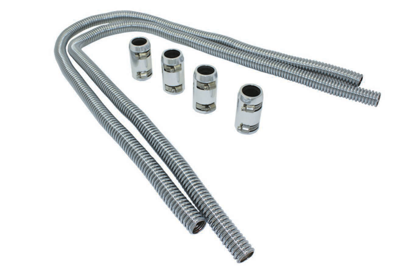 Specialty Products chrome - Archived 7355 Heater Hose Kit 44in w/Polished Aluminum Cap Specialty Products chrome - Archived 7355