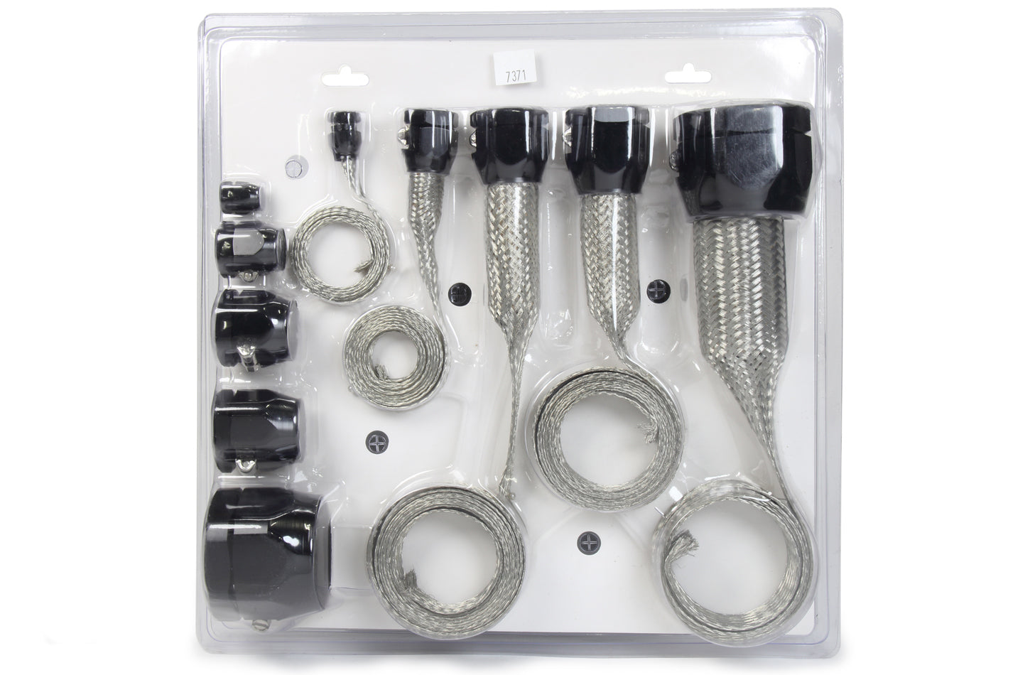 Specialty Products chrome - Archived 7371 Hose Sleeving Kit  Black Braided Stainless Steel Specialty Products chrome - Archived 7371