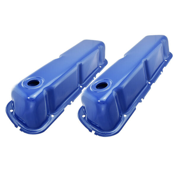 Specialty Products chrome - Archived 8331BL Valve Covers 62-85 Ford 260-351W Tall Blue Specialty Products chrome - Archived 8331BL