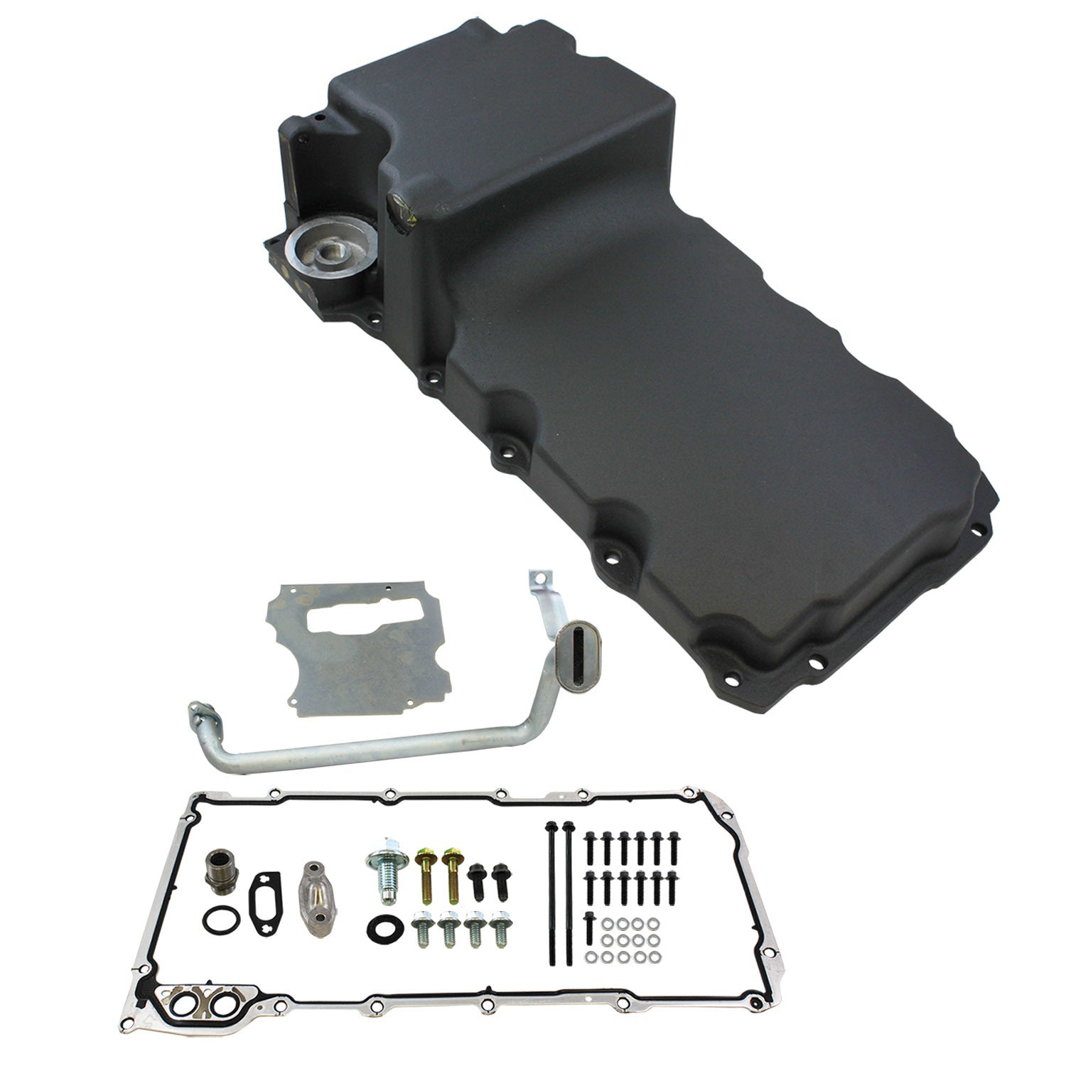 Specialty Products chrome - Archived 8448BK Oil Pan LS Engine Rear Sump Gen III/IV Specialty Products chrome - Archived 8448BK