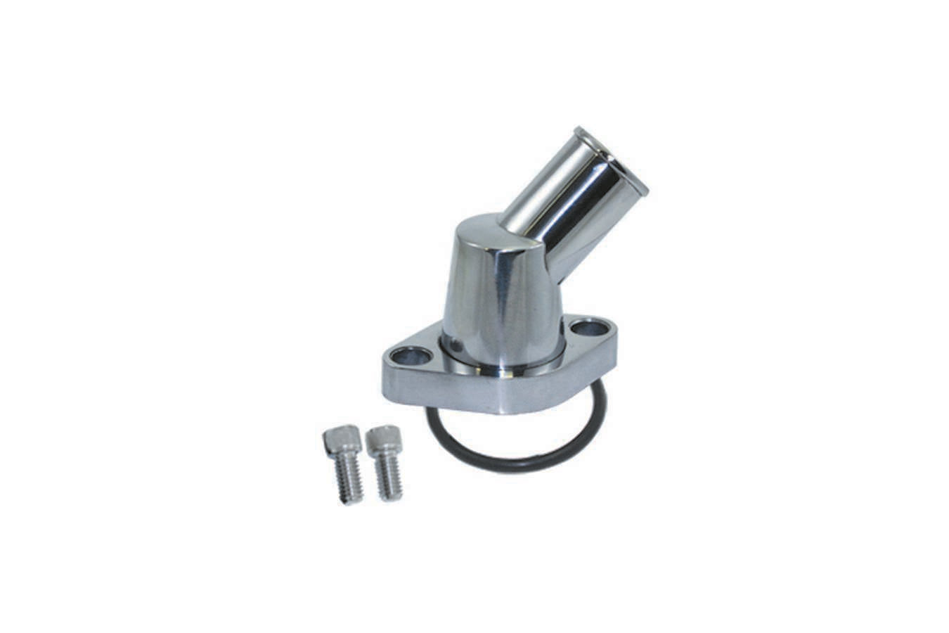 Specialty Products chrome - Archived 8455 Water Neck Chevy 45 Degr ee O-Ring Style Polished Specialty Products chrome - Archived 8455