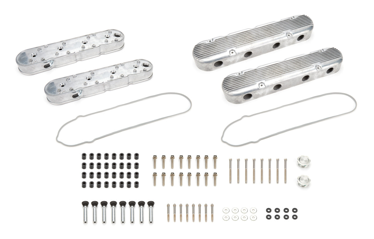 Specialty Products chrome - Archived 8536 Valve Covers GM LS 2-Piece Tall Finned Alum Specialty Products chrome - Archived 8536