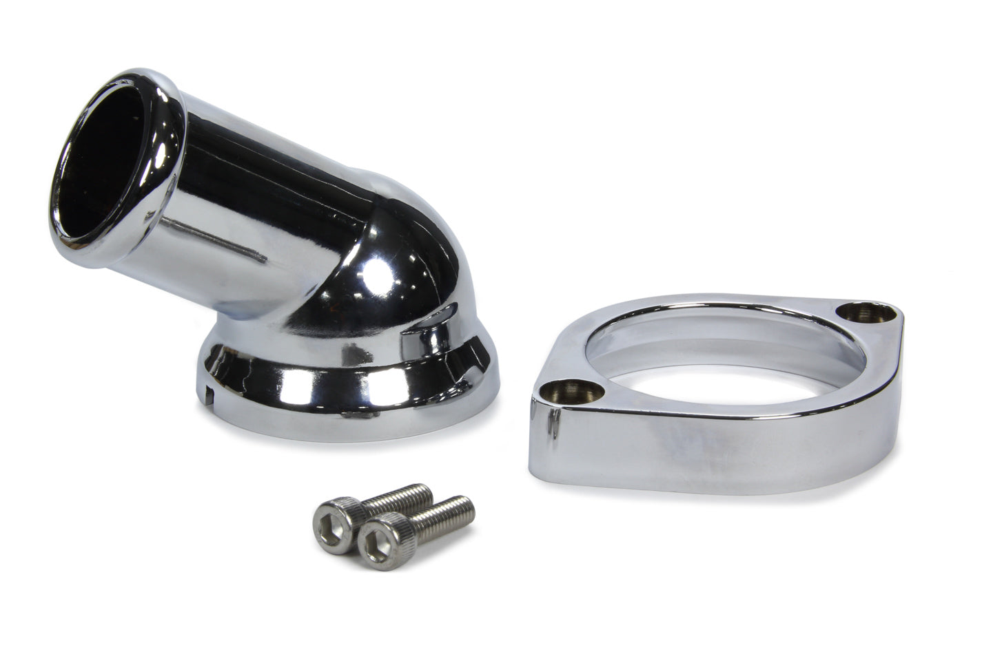 Specialty Products chrome - Archived 8624 Water Neck  1997-up GM V ortec & LS 4.8L - 7.0L 4 Specialty Products chrome - Archived 8624