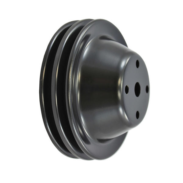 Specialty Products chrome - Archived 8956BK Water Pump Pulley SBC Long Water Pump Double Specialty Products chrome - Archived 8956BK