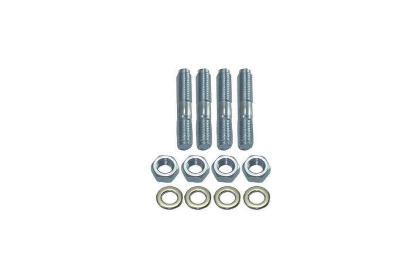 Specialty Products chrome - Archived 9127 Carb Stud Kit 1-3/8in Lo ng 4pc Set White Zinc Specialty Products chrome - Archived 9127