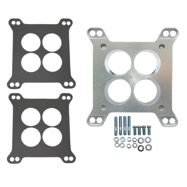 Specialty Products chrome - Archived 9148 Carburetor Adapter Kit 4bbl to Small 4bbl 1/2in Specialty Products chrome - Archived 9148