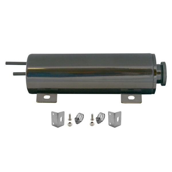 Specialty Products chrome - Archived 9963BK Radiator Overflow Tank 3 in x 10in Black Stainles Specialty Products chrome - Archived 9963BK