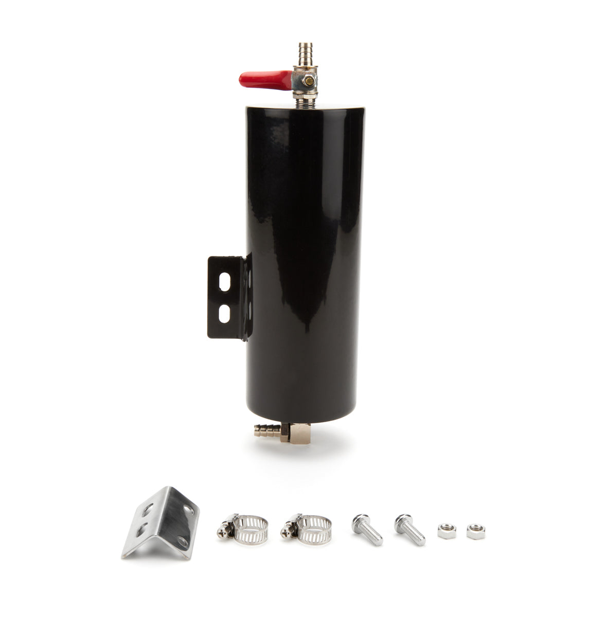 Specialty Products chrome - Archived 9966BK Radiator Overflow Tank 5 in x 8in Black Stainless Specialty Products chrome - Archived 9966BK