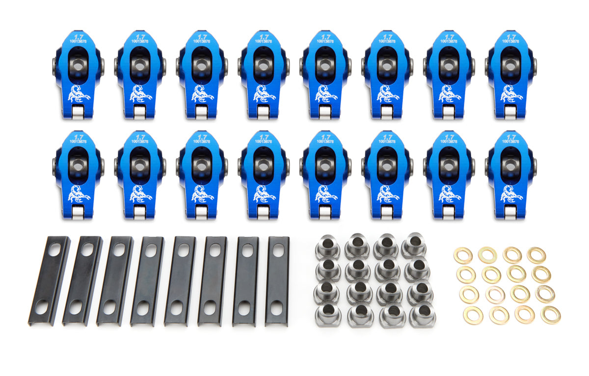 Scorpion Performance 1098 GM LS Roller R/A's - 1.7 Ratio 8mm Ped Mnt Scorpion Performance 1098