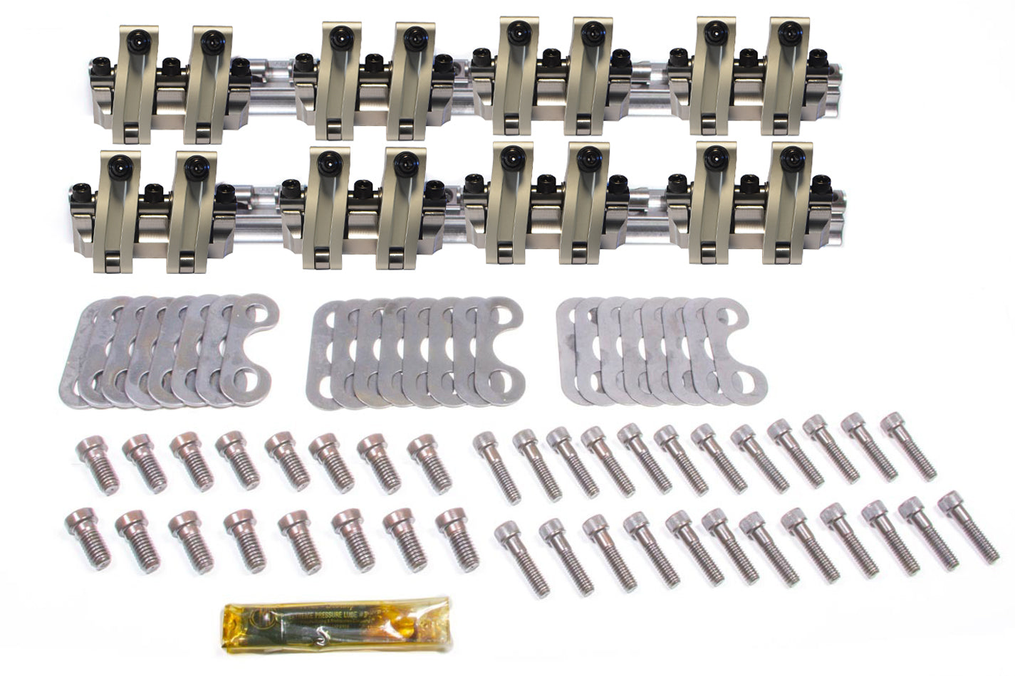 Scorpion Performance 3500 SBC Shaft Rocker Arm Kit - 1.5/1.5 Ratio Scorpion Performance 3500