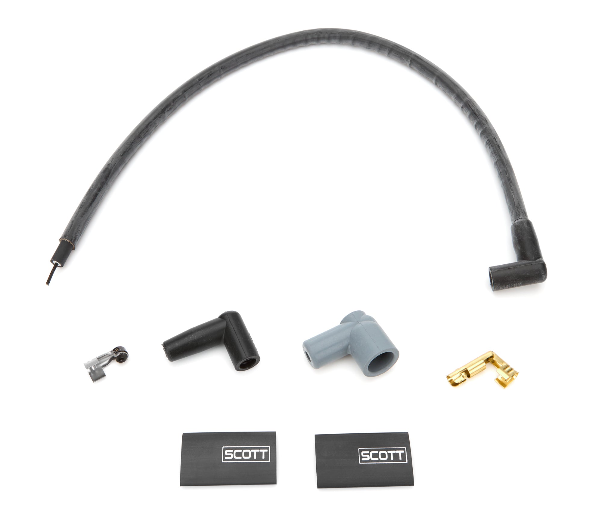 scott performance wire CH-CW24-1 24in Coil Wire Kit - Black scott performance wire CH-CW24-1