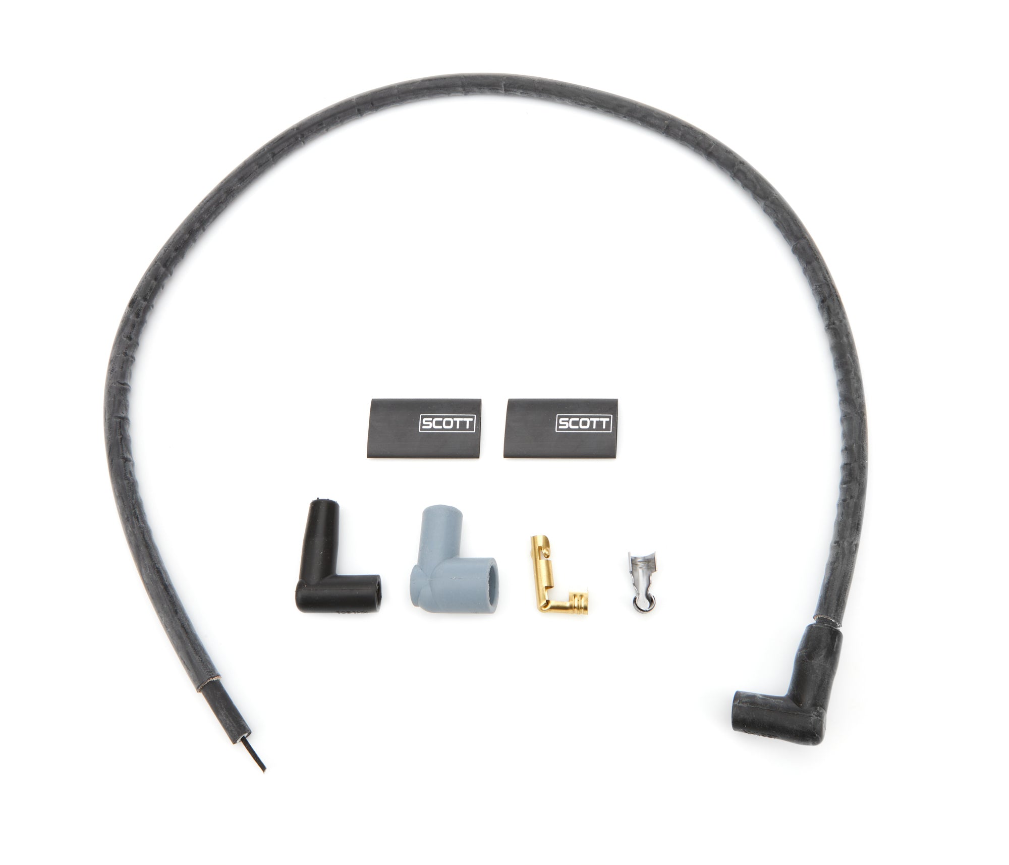 scott performance wire CH-CW36-1 36in Coil Wire Kit - Black scott performance wire CH-CW36-1