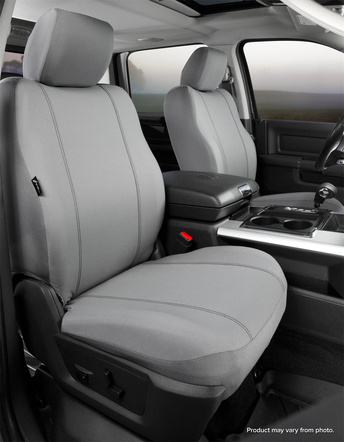 FIA SP89-48 GRAY Seat Protector™ Custom Seat Cover; Bench Seat; Gray; FIA SP89-48 GRAY