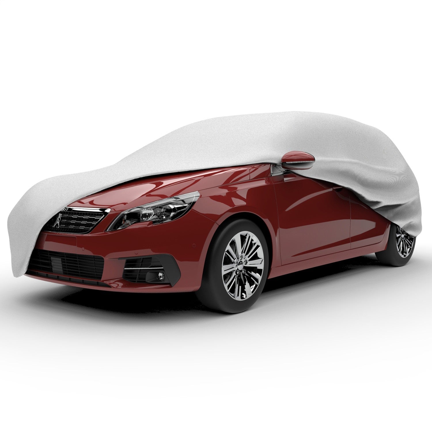 Budge SRB-2 Rain Barrier™ Station Wagon Cover; Fits Up To 200 in.; Incl. Storage Bag; Gray; Budge SRB-2