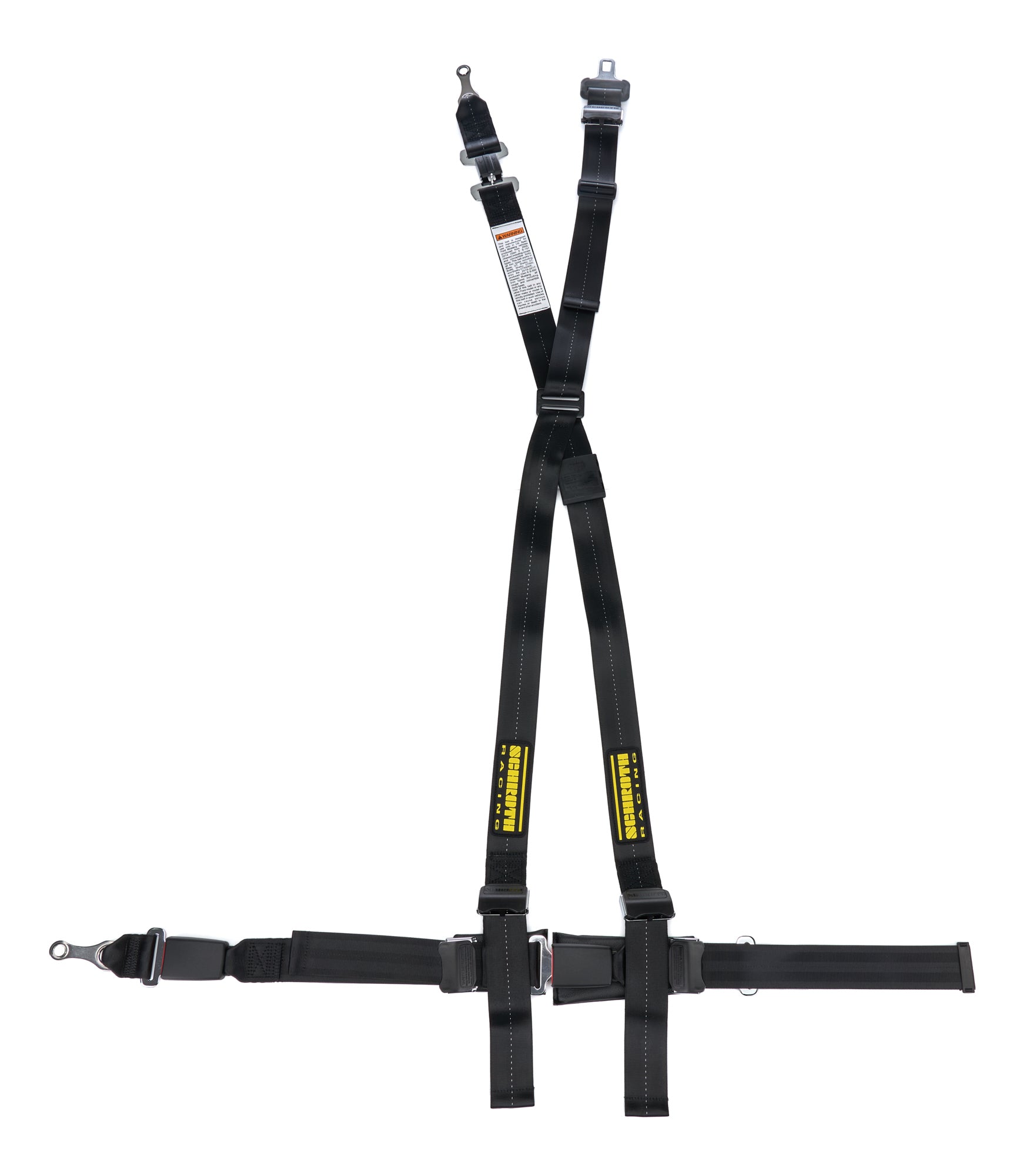 Schroth Racing SR17610-RTR Harness QuickFit Mustang G5 Right Side Black Schroth Racing SR17610-RTR