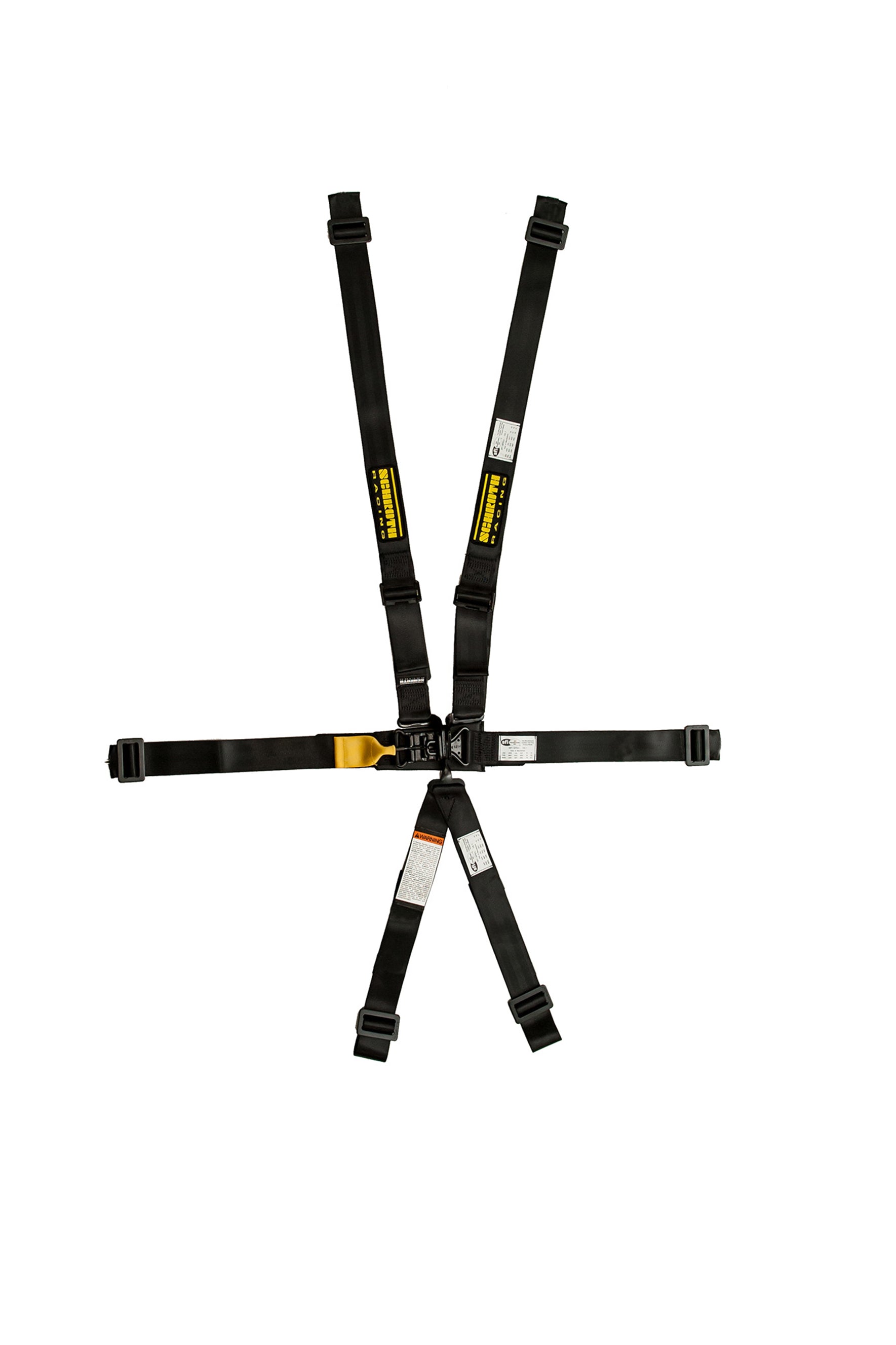 Schroth Racing SR 61750H 5pt Harness LL2 P/U L&R 2in Black SFI 16.1 Schroth Racing SR 61750H
