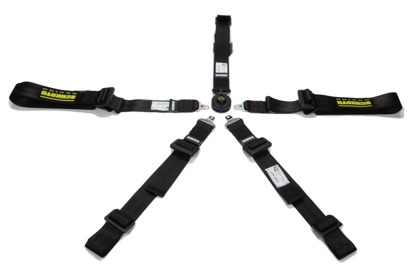 Schroth Racing sr 91152PU O-5 5pt Harness Profi 2x2 Pull-Up Lap Schroth Racing sr 91152PU O-5