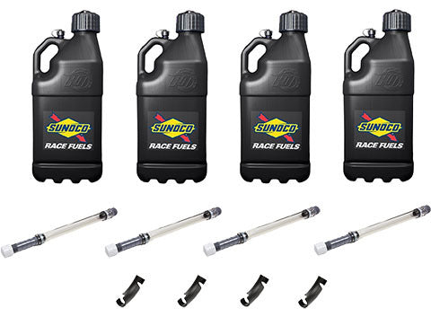 Sunoco M7500BK-MSM-BOD Black Utility Jug 5 Gal Case Kit Sunoco M7500BK-MSM-BOD