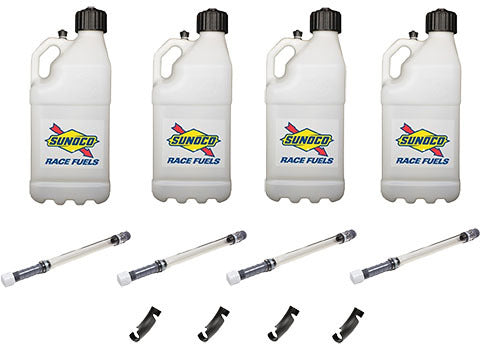 Sunoco M7500CL-MSM-BOD Clear Utility Jug 5 Gal Case Kit Sunoco M7500CL-MSM-BOD