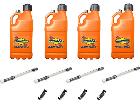 Sunoco M7500OR-MSM-BOD OrangeUtility Jug 5 Gal Case Kit Sunoco M7500OR-MSM-BOD