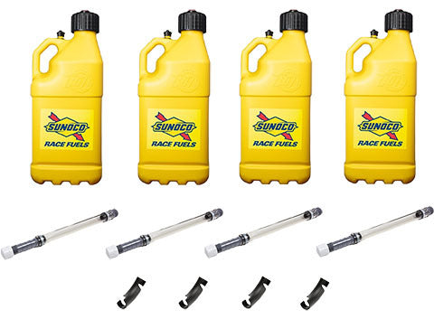 Sunoco M7500YL-MSM-BOD Yellow Utility Jug 5 Gal Case Kit Sunoco M7500YL-MSM-BOD