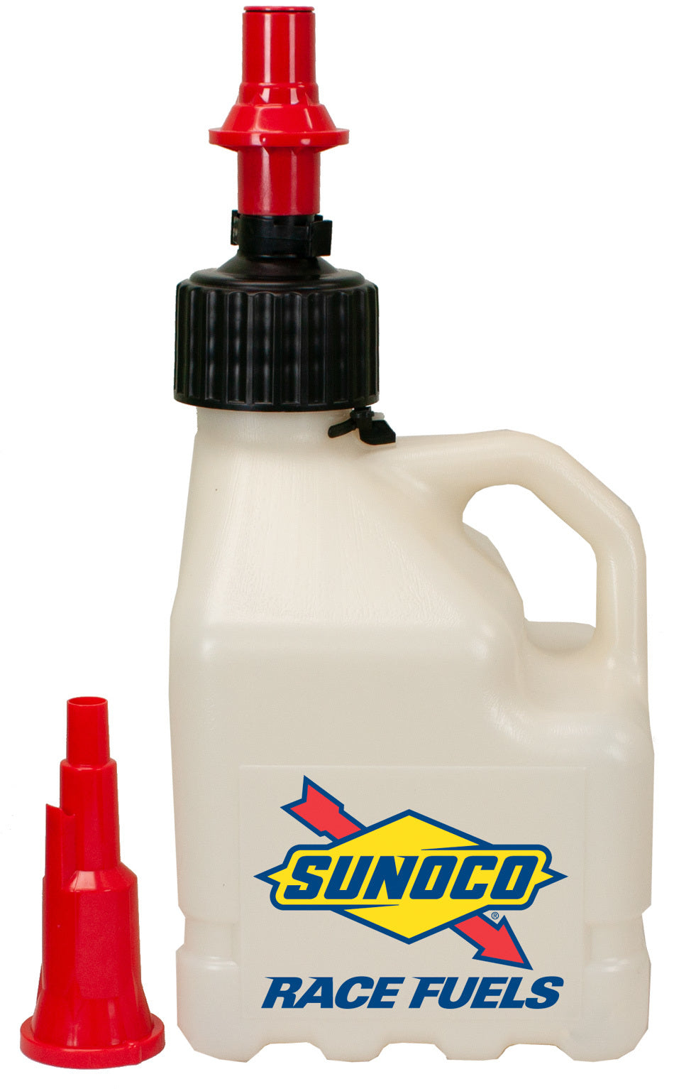 Sunoco R3100CL-FF Clear Sunoco 3 Gallon Utility Jug w/ Fastflo Sunoco R3100CL-FF