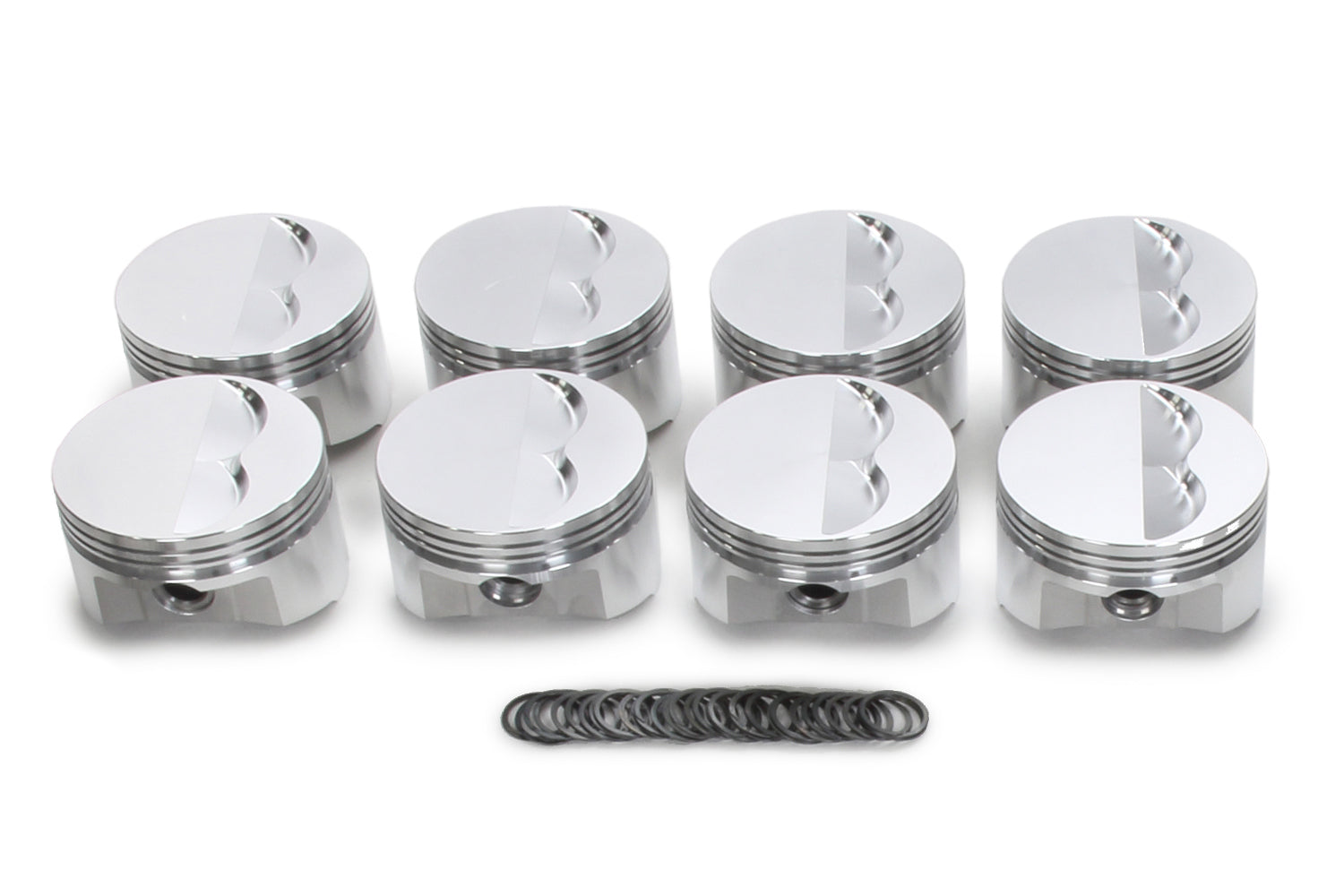 SPORTSMAN RACING PRODUCTS 138089 SBC Flat Top Piston Set 4.030 Bore -5cc SPORTSMAN RACING PRODUCTS 138089