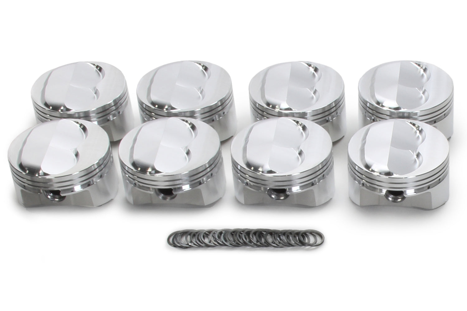 SPORTSMAN RACING PRODUCTS 142024 SBC Domed Piston Set 4.155 Bore SPORTSMAN RACING PRODUCTS 142024