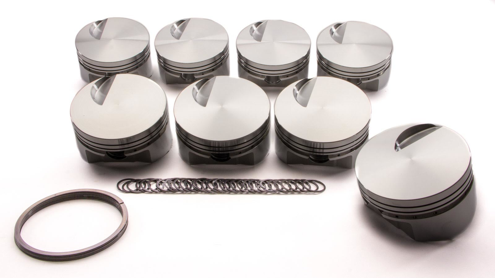SPORTSMAN RACING PRODUCTS 142981 BBC Flat Top Piston Set 4.320 Bore -3cc SPORTSMAN RACING PRODUCTS 142981