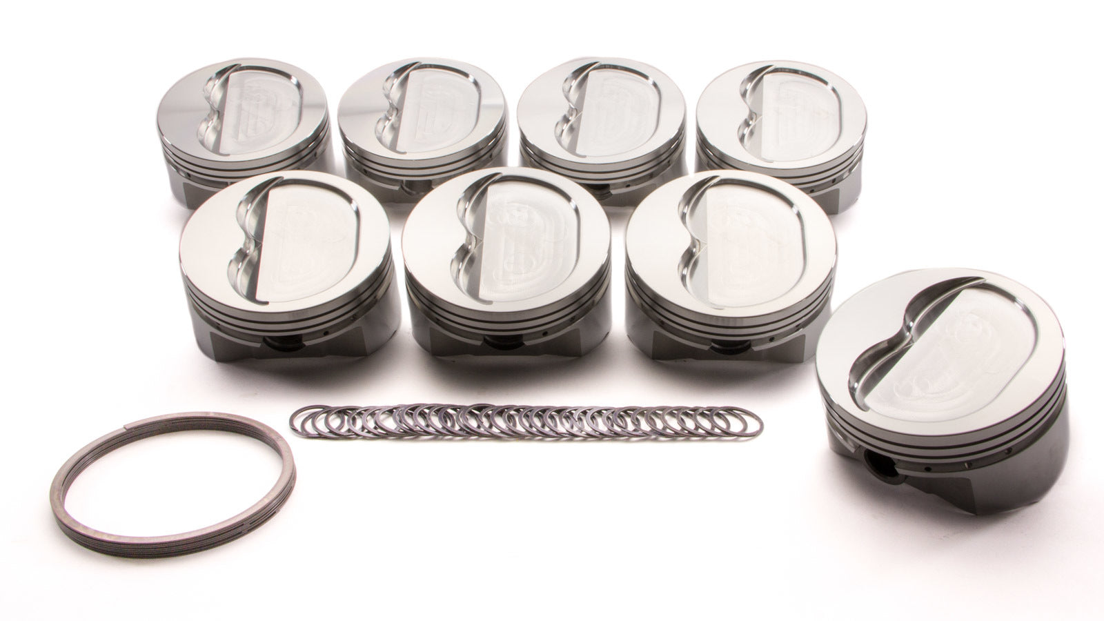 SPORTSMAN RACING PRODUCTS 147550 SBC Dished Piston Set 4.165 Bore -16cc SPORTSMAN RACING PRODUCTS 147550