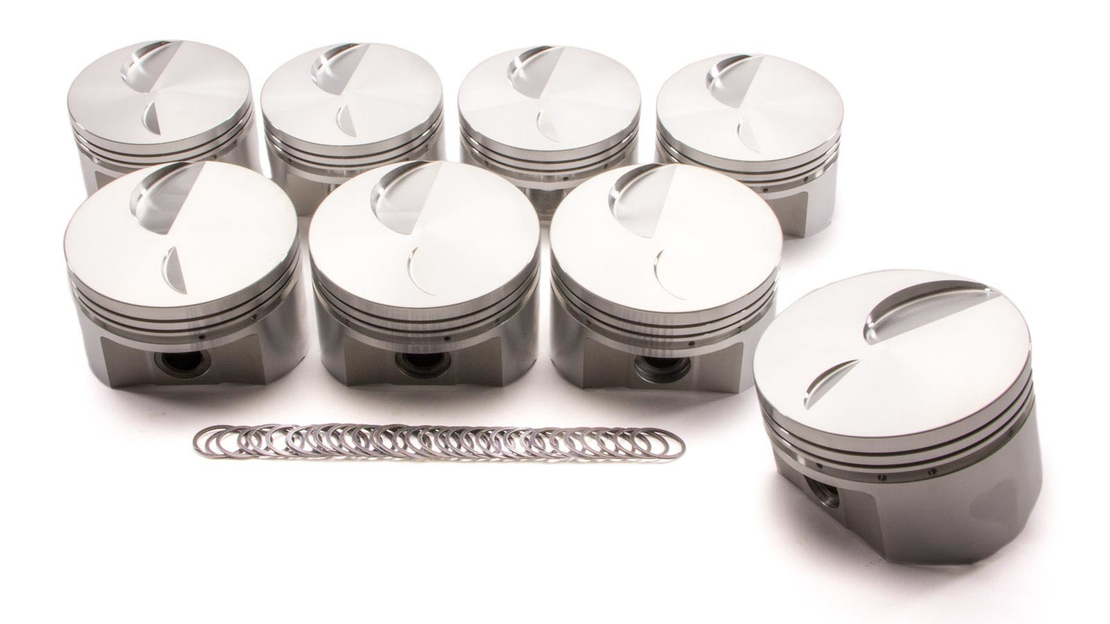 SPORTSMAN RACING PRODUCTS 150723 BBF Flat Top Piston Set 4.390 Bore -3cc SPORTSMAN RACING PRODUCTS 150723