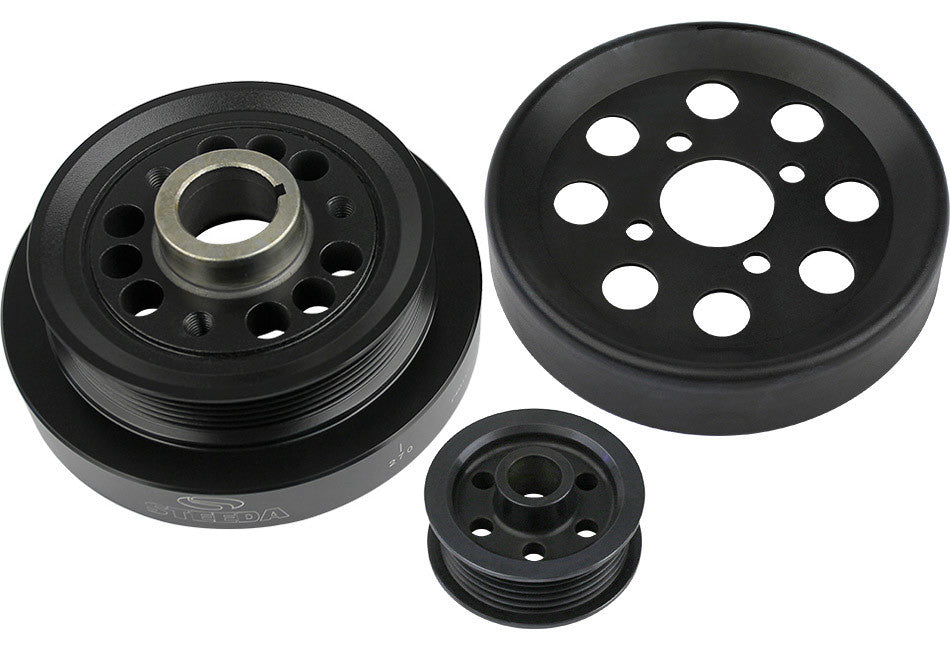 Steeda Autosports 701-0003 Underdrive Pulleys Mid- 01-04 GT 4.6L Steeda Autosports 701-0003