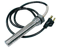 Stef's Performance Products 6771 Oil Preheater Dry Sump Tank 4in Element Steel Stef's Performance Products 6771