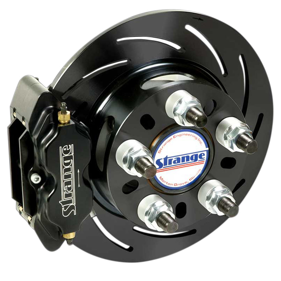 Strange Engineering B1706WCM Rear Disc Brake Kit Ford Late Big Style w/Hrd Pad Strange Engineering B1706WCM