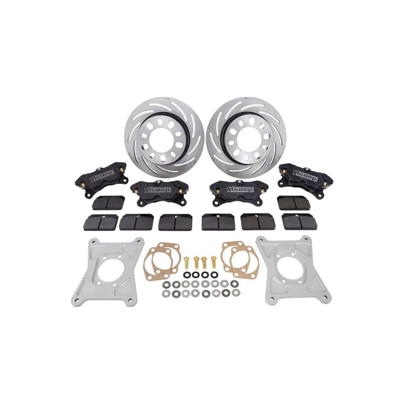 Strange Engineering B1714WC Rear Brake Kit Ford 8.8 Mustang w/Soft Pads Strange Engineering B1714WC