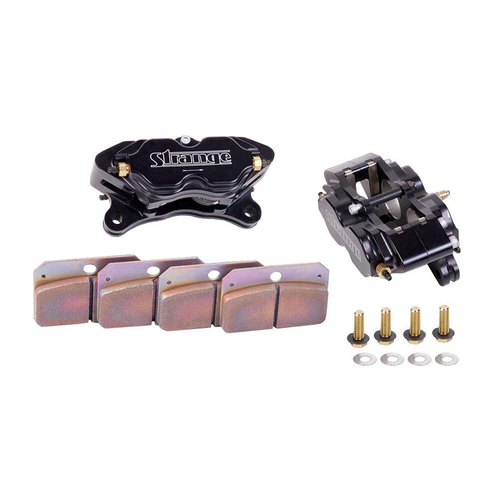 Strange Engineering B1855 Strange 4-Piston Caliper Kit w/Hard Pads/Pr. Strange Engineering B1855
