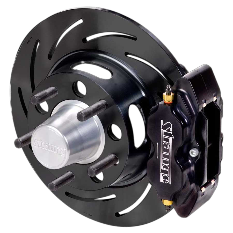 Strange Engineering B4110WC Front Disc Brake Kit for GM Drum Spindle 4.750 BC Strange Engineering B4110WC