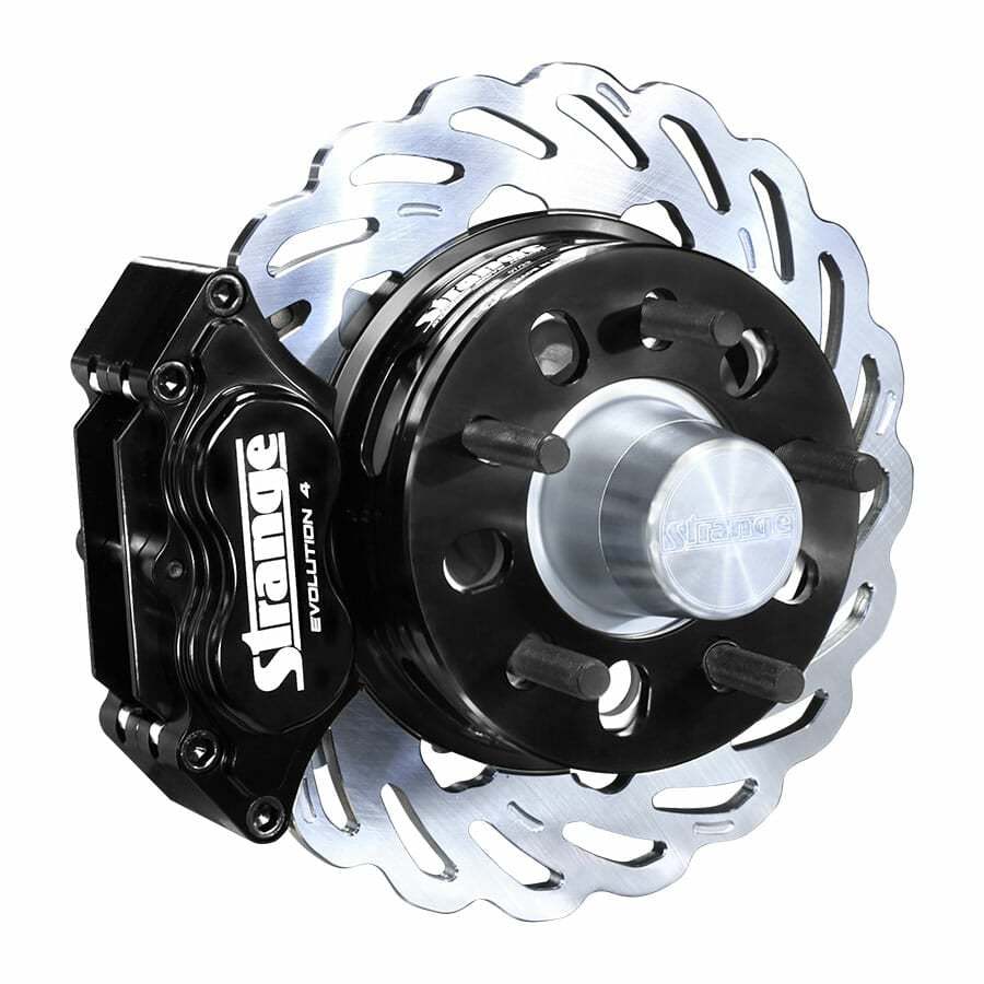 Strange Engineering B4145WCE Front Brake Kit  Ford Mustang 87-93 4.5-BC Strange Engineering B4145WCE
