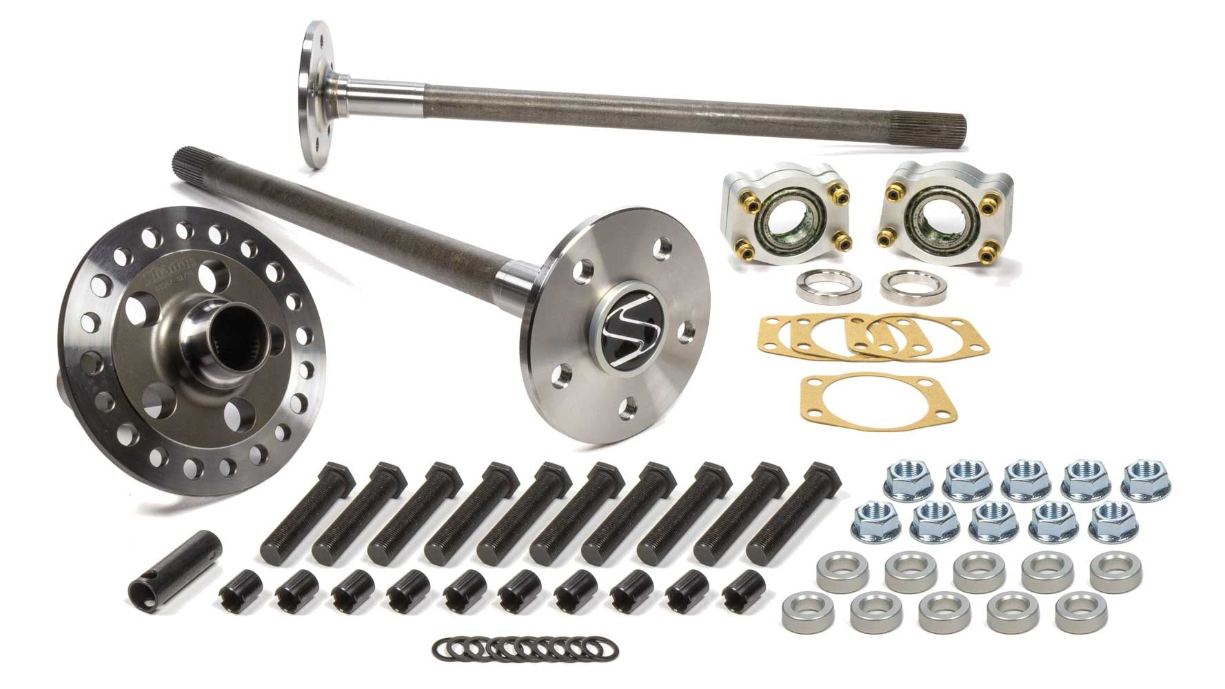Strange Engineering P3509F8658S Ford 8.8 35-Spline Alloy Axles C-Clip Elim. Kit Strange Engineering P3509F8658S