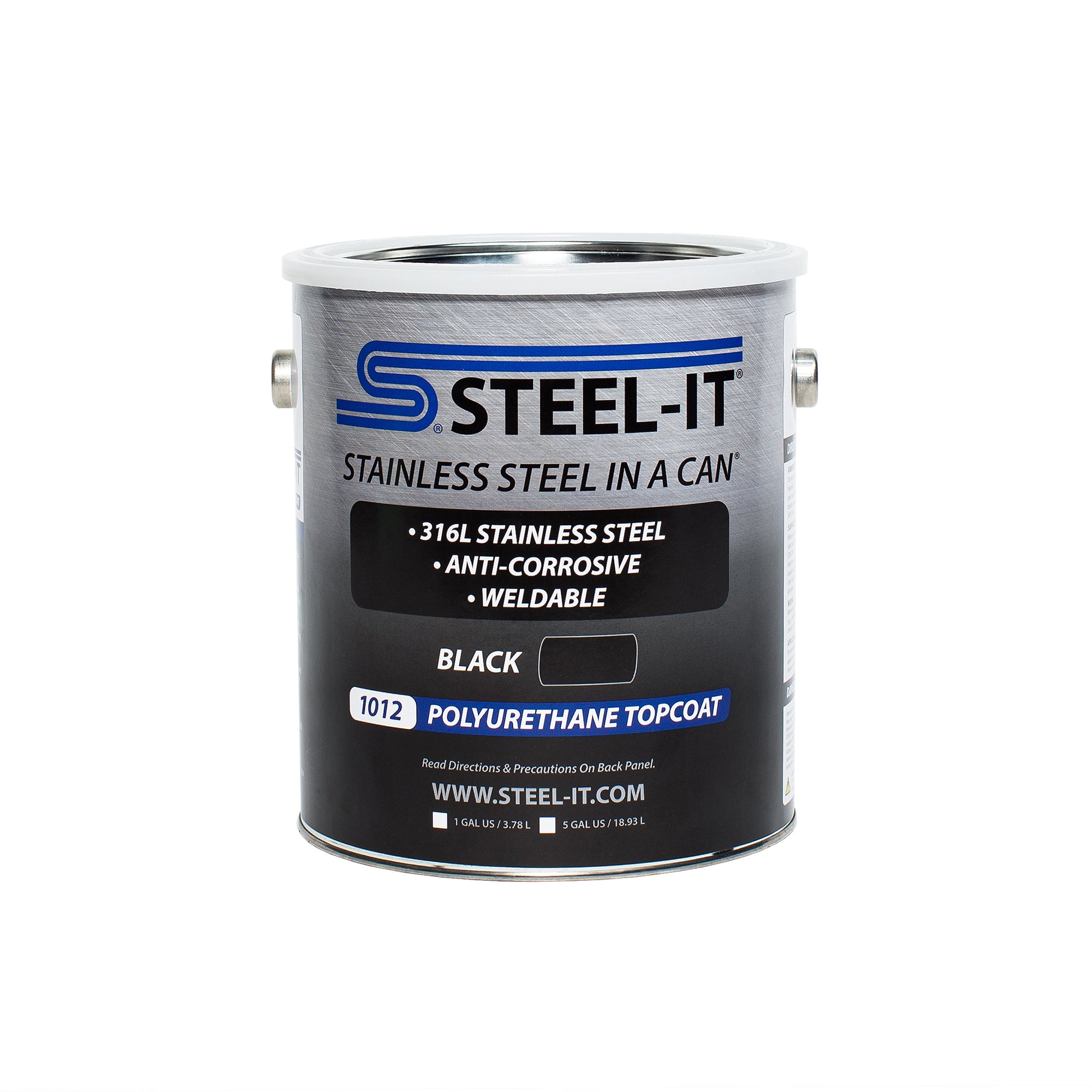 STEEL-IT STL1012G Black Polyurethane 1 Gallon STEEL-IT STL1012G