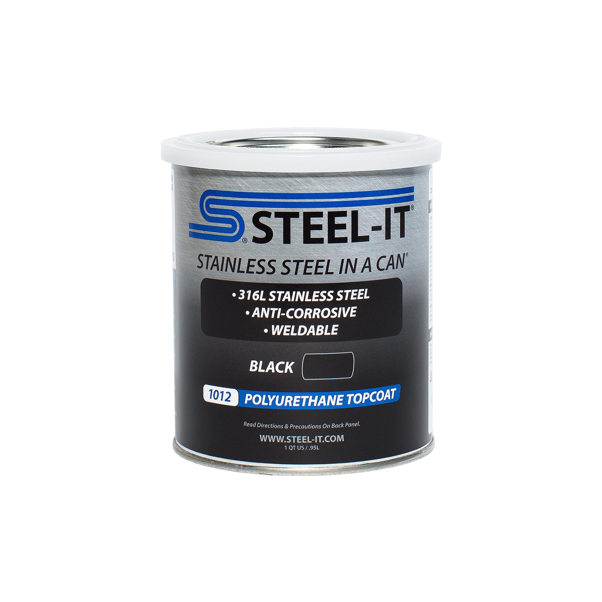 STEEL-IT STL1012Q Black Polyurethane 1 Quart STEEL-IT STL1012Q
